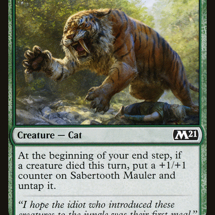 Sabertooth Mauler [Core Set 2021]