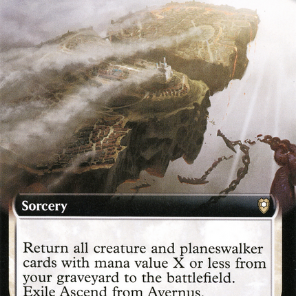 Ascend from Avernus (Extended Art) [Commander Legends: Battle for Baldur's Gate]