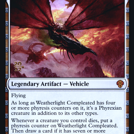 Weatherlight Compleated [Dominaria United Promos] Prerelease Foil
