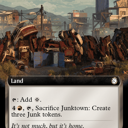 Junktown (Extended Art) [Fallout] Surge Foil