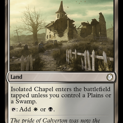 Isolated Chapel [Fallout] Surge Foil