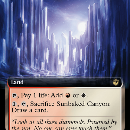 Sunbaked Canyon (Extended Art) [Doctor Who] Surge Foil