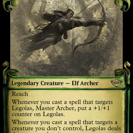 Legolas, Master Archer (Showcase) [The Lord of the Rings: Tales of Middle-earth]