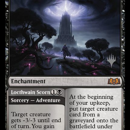 Virtue of Persistence // Locthwain Scorn [Wilds of Eldraine Promos]