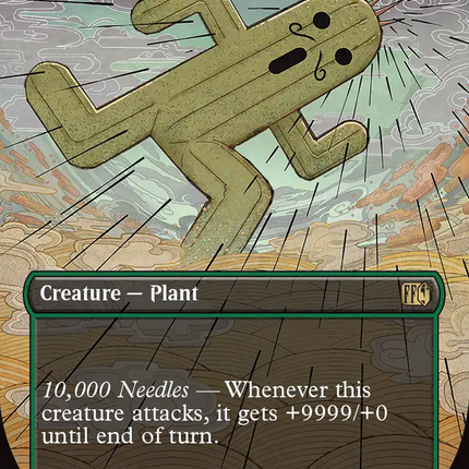 Jumbo Cactuar (Borderless) [FINAL FANTASY] Foil