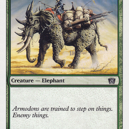 Trained Armodon [Eighth Edition]