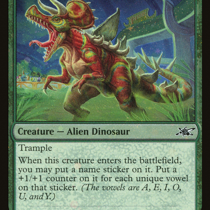_____-o-saurus [Unfinity] Galaxy Foil