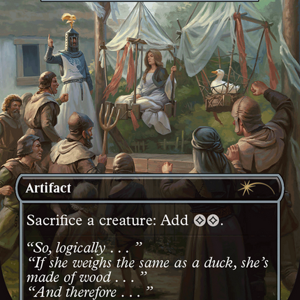 Ashnod's Altar (Borderless) [Secret Lair Drop]