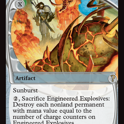 Engineered Explosives [Mystery Booster 2] Foil