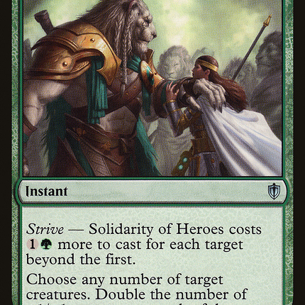 Solidarity of Heroes [Commander 2016]