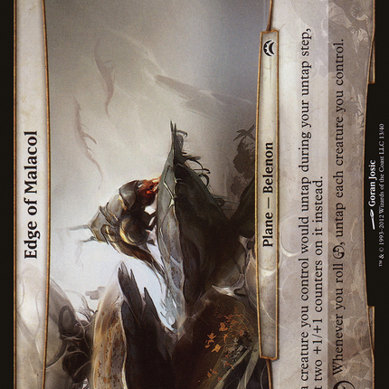 Edge of Malacol [Planechase 2012 Planes] Foil