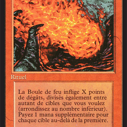 Fireball - Boule de feu  [Foreign Black Border]