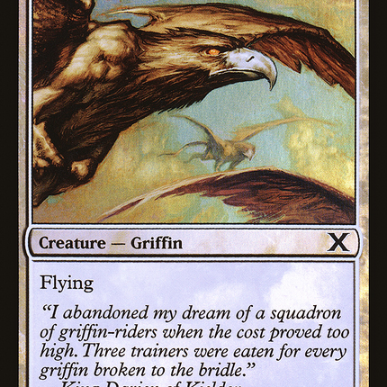 Wild Griffin [Tenth Edition] Foil