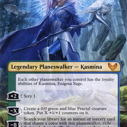 Kasmina, Enigma Sage (Borderless) [Strixhaven: School of Mages]