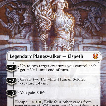 Elspeth, Sun's Nemesis (Borderless) [Theros Beyond Death]