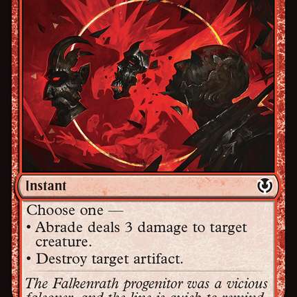 Abrade [Innistrad Remastered] Foil