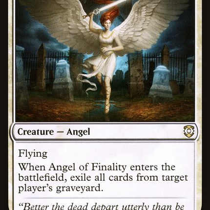 Angel of Finality [Kaldheim Commander]