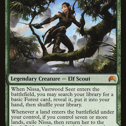 Nissa, Vastwood Seer // Nissa, Sage Animist [Magic Origins]
