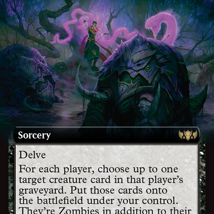 Afterlife from the Loam (Extended Art) [Commander: Tarkir: Dragonstorm]