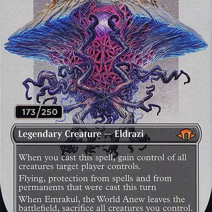 Emrakul, the World Anew (Borderless) [Modern Horizons 3] Serialized