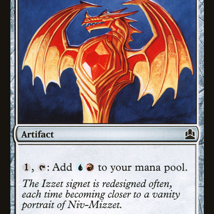 Izzet Signet [Commander 2011]