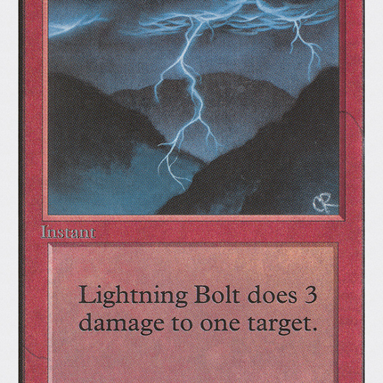 Lightning Bolt [Unlimited Edition]