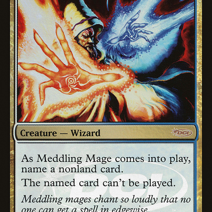 Meddling Mage [Judge Gift Cards 2006] Foil