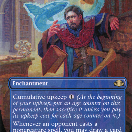 Mystic Remora (Borderless) [Dominaria Remastered]