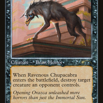 Ravenous Chupacabra (Retro) [Wizards Play Network 2023] Foil