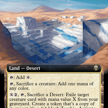 Lazotep Quarry (Extended Art) [Modern Horizons 3 Commander] Foil