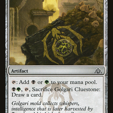 Golgari Cluestone [Dragon's Maze]