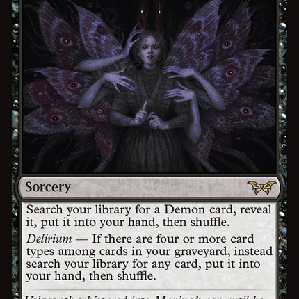 Demonic Counsel [Duskmourn: House of Horror] Foil