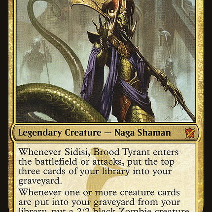 Sidisi, Brood Tyrant [Khans of Tarkir]