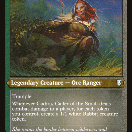 Cadira, Caller of the Small [Commander Legends: Battle for Baldur's Gate] Etched Foil