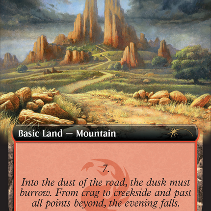 Mountain (1364) (Extended Art) [Secret Lair Drop]