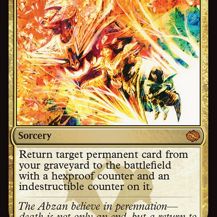Perennation [Tarkir: Dragonstorm] Foil