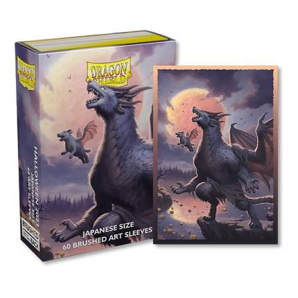Dragon Shield Japanese-Size - Matte - Halloween 2023 Weredragon Brushed Art Sleeves