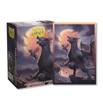 Dragon Shield Standard - Matte - Halloween 2023 Weredragon Brushed Art Sleeves