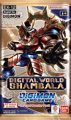 Digimon Card Game - Digital World Shambala (EX12) Booster Pack