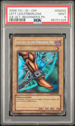 Complete Set of 2006 YU-GI-OH! Exodia/Forbdden One GX ULT. Beginner's Pk. (MIxed Grades)