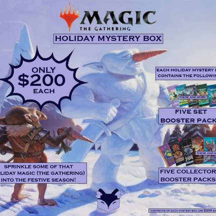 Magic The Gathering Holiday Mystery box
