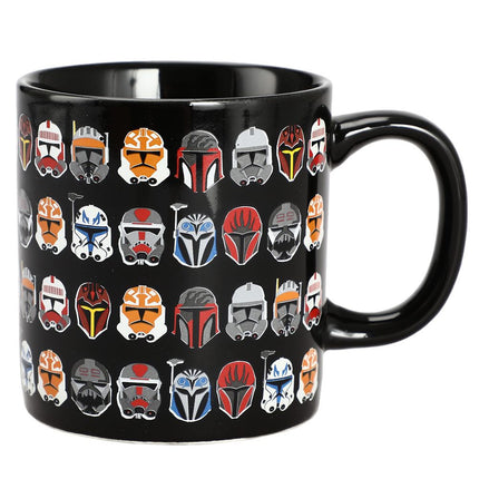 Star Wars Clone Wars Character Helmets 16oz Mug