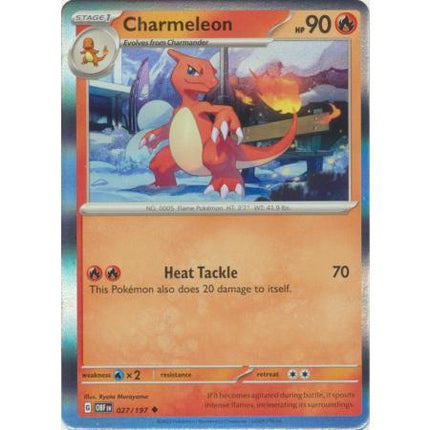Charmeleon (027/197) [Scarlet & Violet: Obsidian Flames] Holofoil