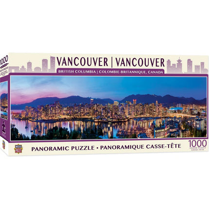 Vancover, British Columbia 1000 Piece Panoramic Jigsaw Puzzle