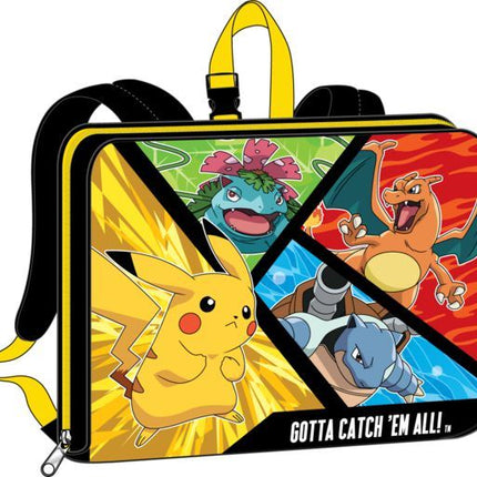 Pokemon 12" Hanging Kids Backpack with Clear Window Pocket