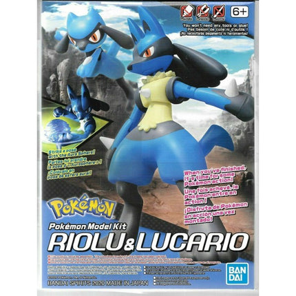 Pokemon Model Kit: Riolu & Lucario