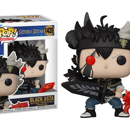 Pop! Animation Black Clover Vinyl Figure Black Asta #1420