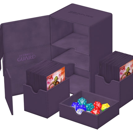 Ultimate Guard Twin Flip'n'Tray 160+ XenoSkin Purple