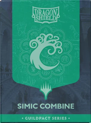 Dragon Shield - Magic: the Gathering - Simic Combine Guildpact Series Dual Matte Sleeves (100 ct.)