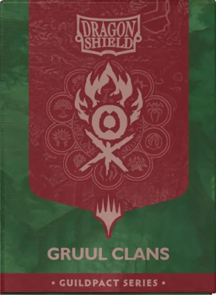 Dragon Shield - Magic: the Gathering - Gruul Clans Guildpact Series Dual Matte Sleeves (100 ct.)